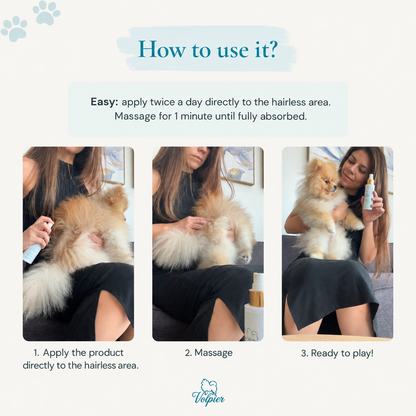 Volpier Elixir™ | Advanced Dermatological Lotion for BSD, Alopecia X and Coat Regeneration